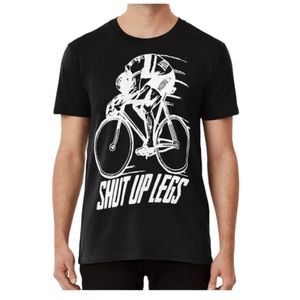 Hizoku Cycle🦎Shut Up Legs Black Essential T-Shirt🌵